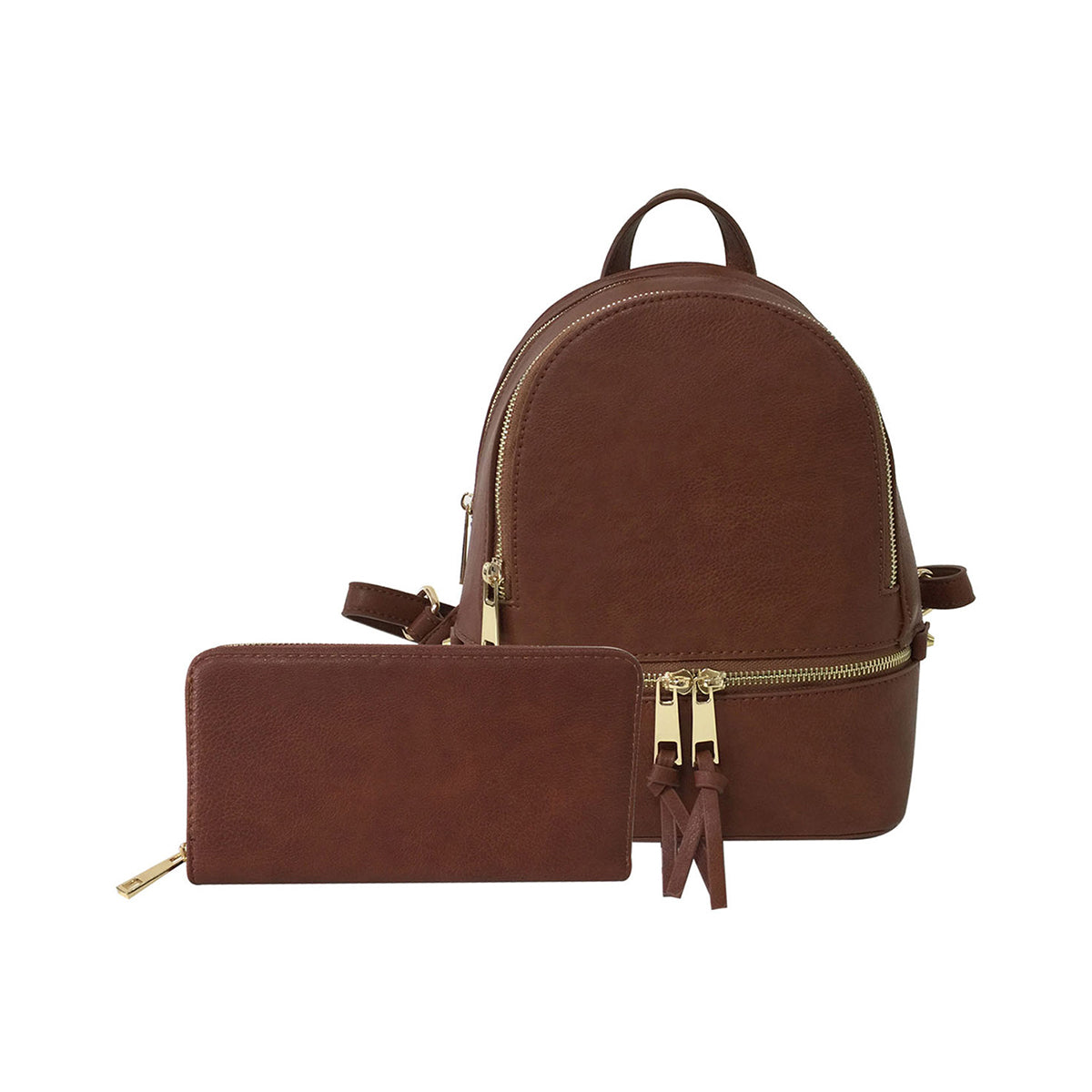 Artificial Leather Backpack AS24S