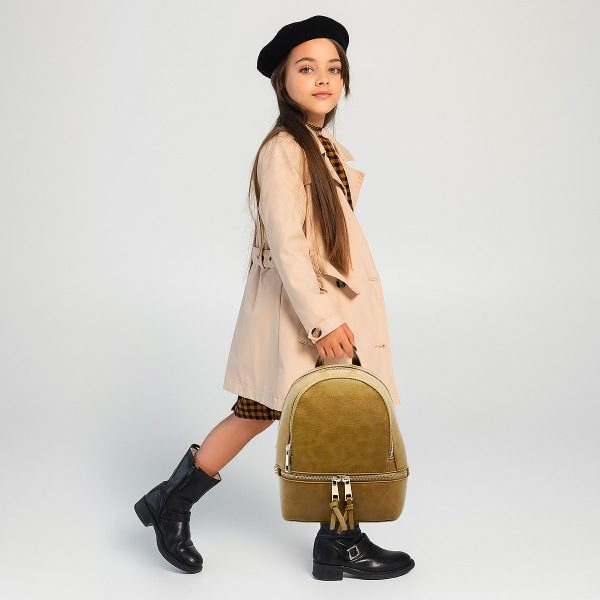 Artificial Leather Backpack AS24S